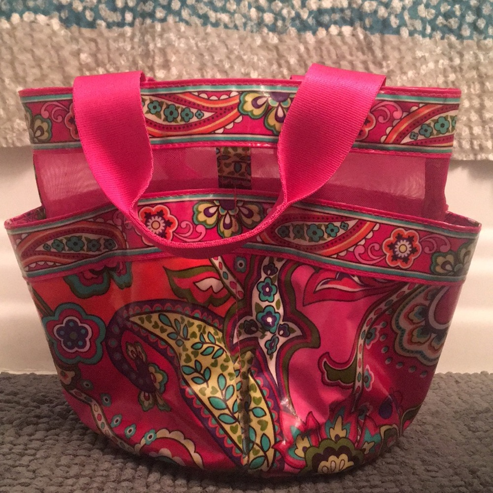 Shower caddy - Pink Swirl